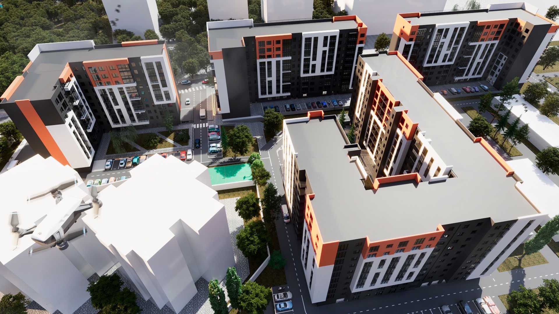 Продаж 1 кімнатної квартири в районі парку, Нац Гвардії VD Group