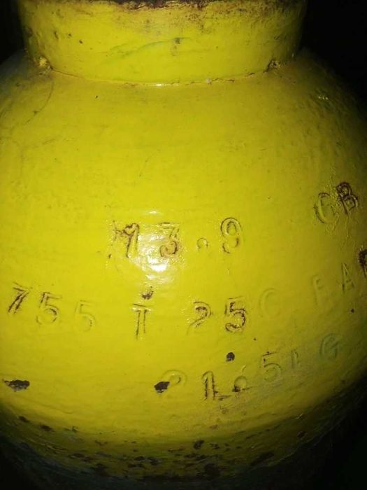 Garrafa de co2 vazia