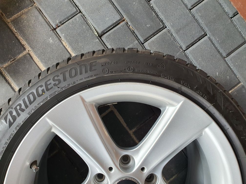 Alufelgi 17+ caloroczne opony Bridgestone 225/45r17 94v