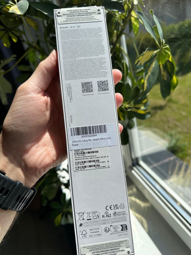 Smartwatch Galaxy Watch 7 zielony 40mm TOMI-TECH