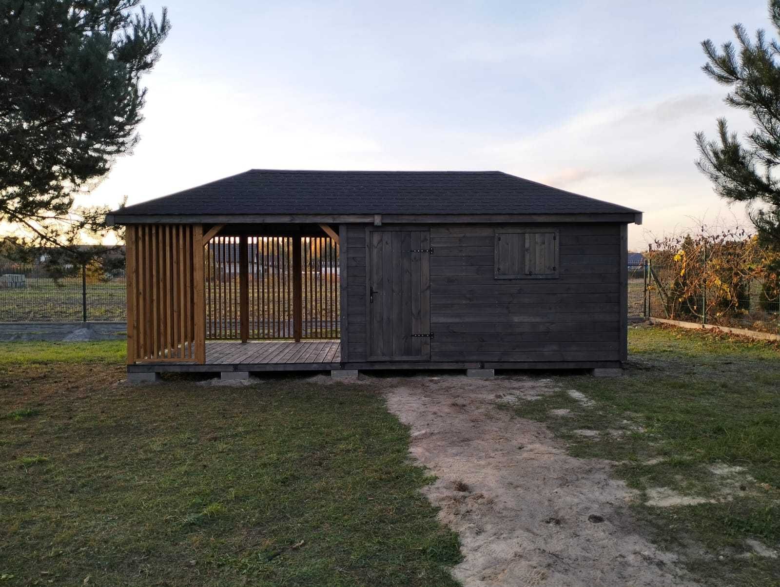 Domek narzędziowy z Altanką 2w1 -  Różne rozmiary