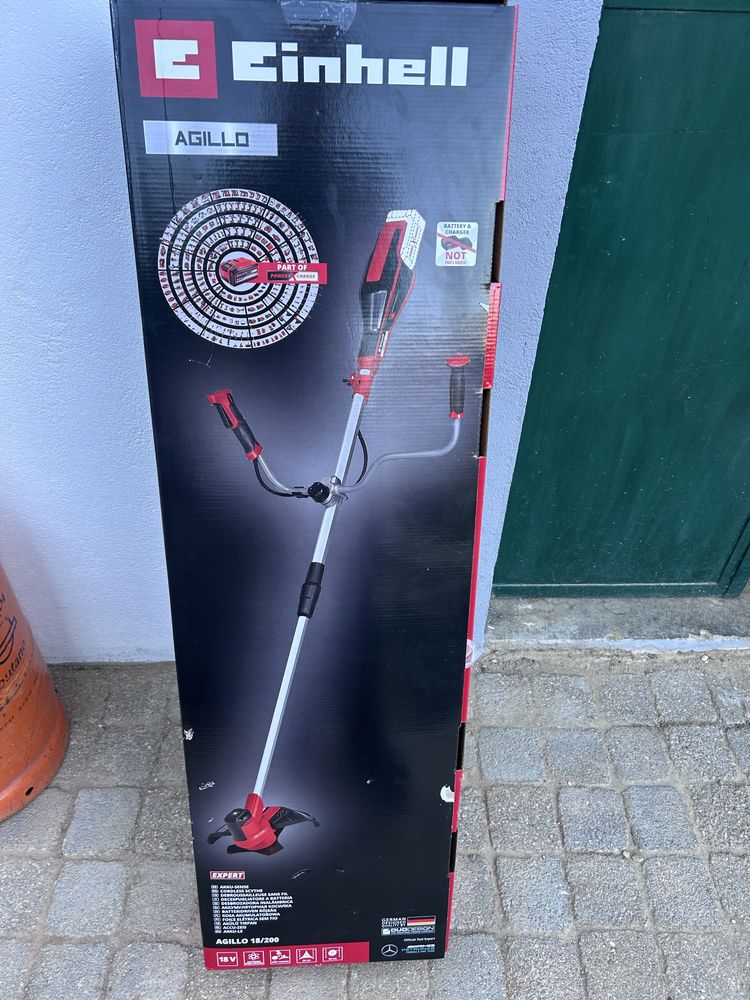 Rocadora a bateria 18v einhell