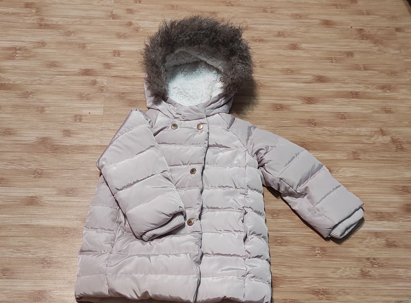 Пуховик куртка Zara 98, 2-3роки
