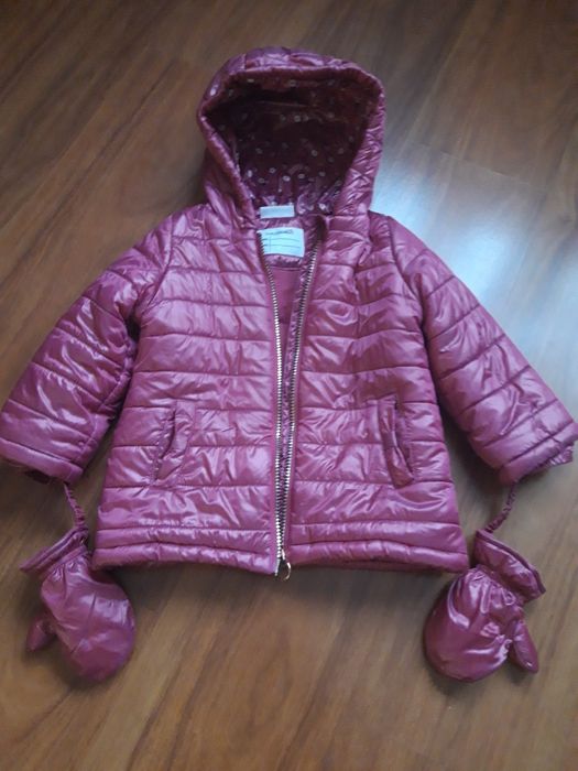 Kurtka zimowa dziewczęca