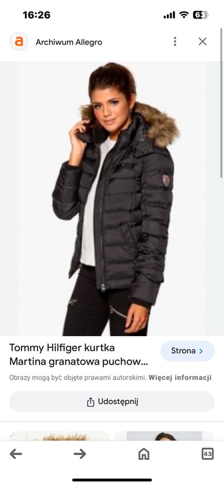 Kurtka Tommy Hilfiger XS