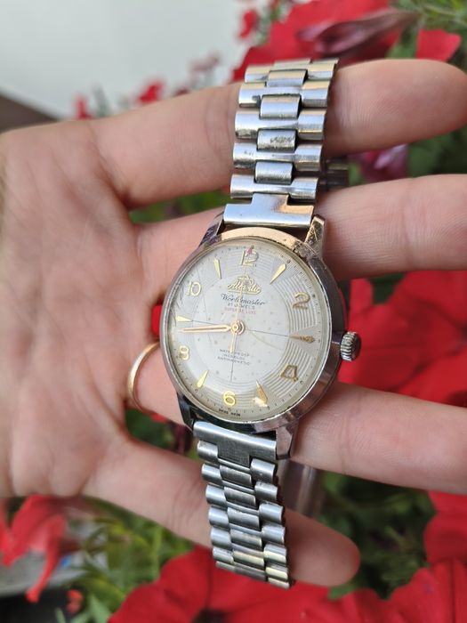 Zegarek męski Atlantic Worldmaster super de luxe 21 kamieni