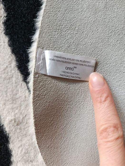 Tapete padrão Zebra,  loja Area