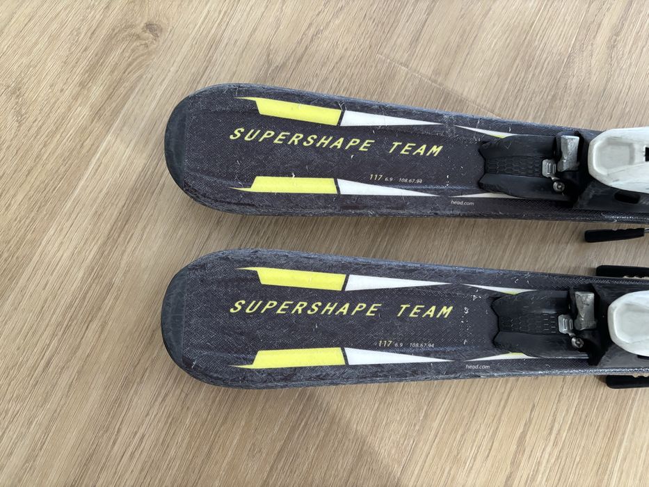 Narty junior HEAD Super Shape 117