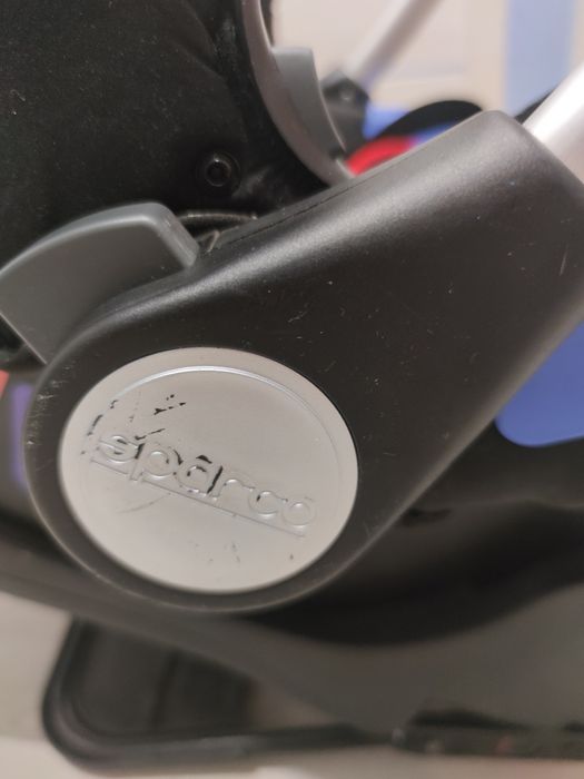 Автокрісло sparco 0-13 кг з системою isofix та шасі