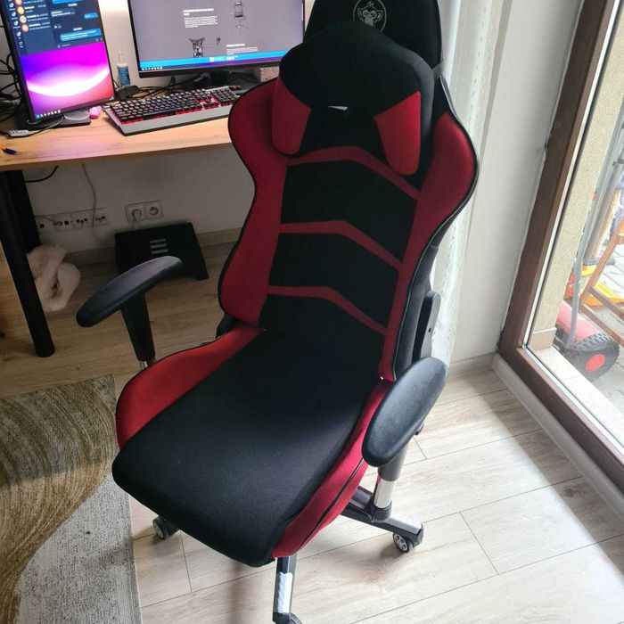 Fotel dla gracza Silver Monkey