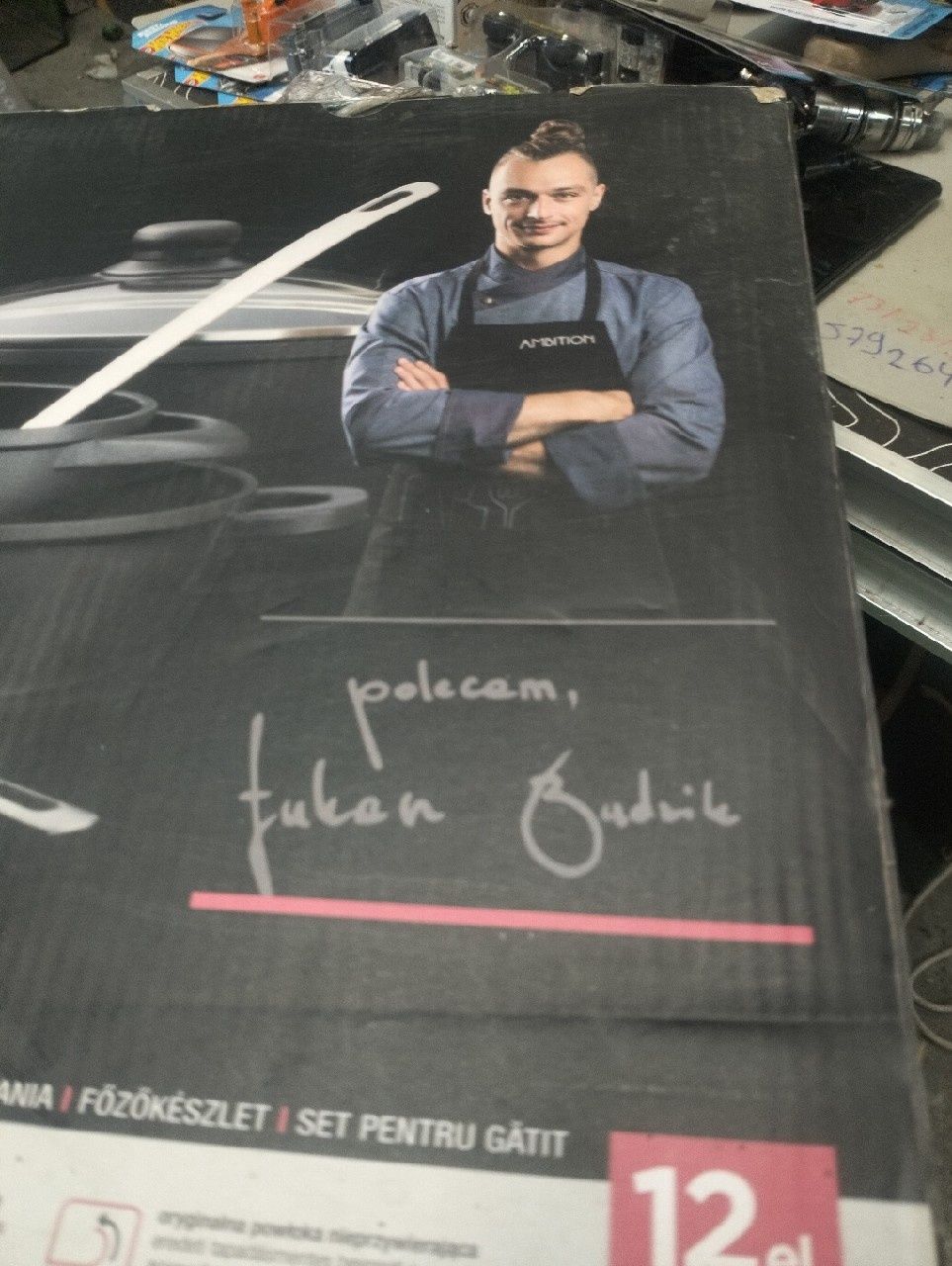 zestaw garnków Ambition Symphony 12 el nowy hit