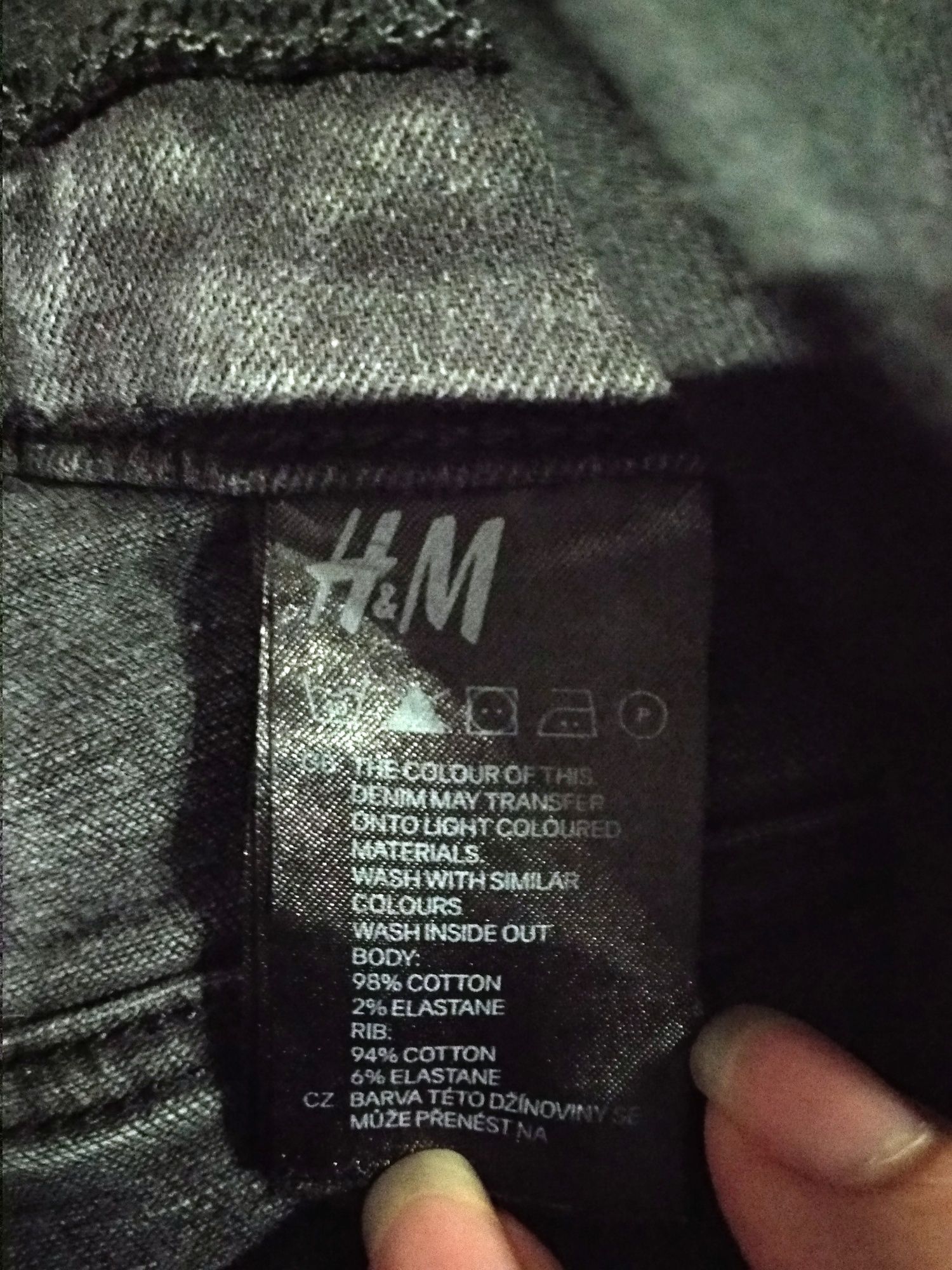 Джинсы штаны для беременных джинси для вагітних H&M eur 38