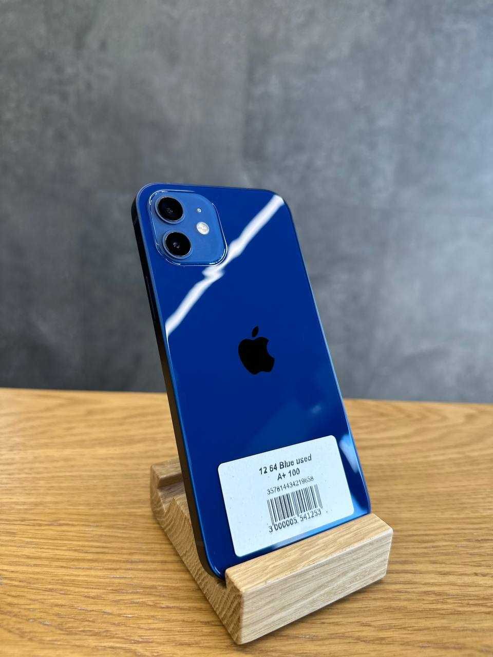 Акція! Вживаний IPhone 12 64 blue  в Ябко м.Нетішин