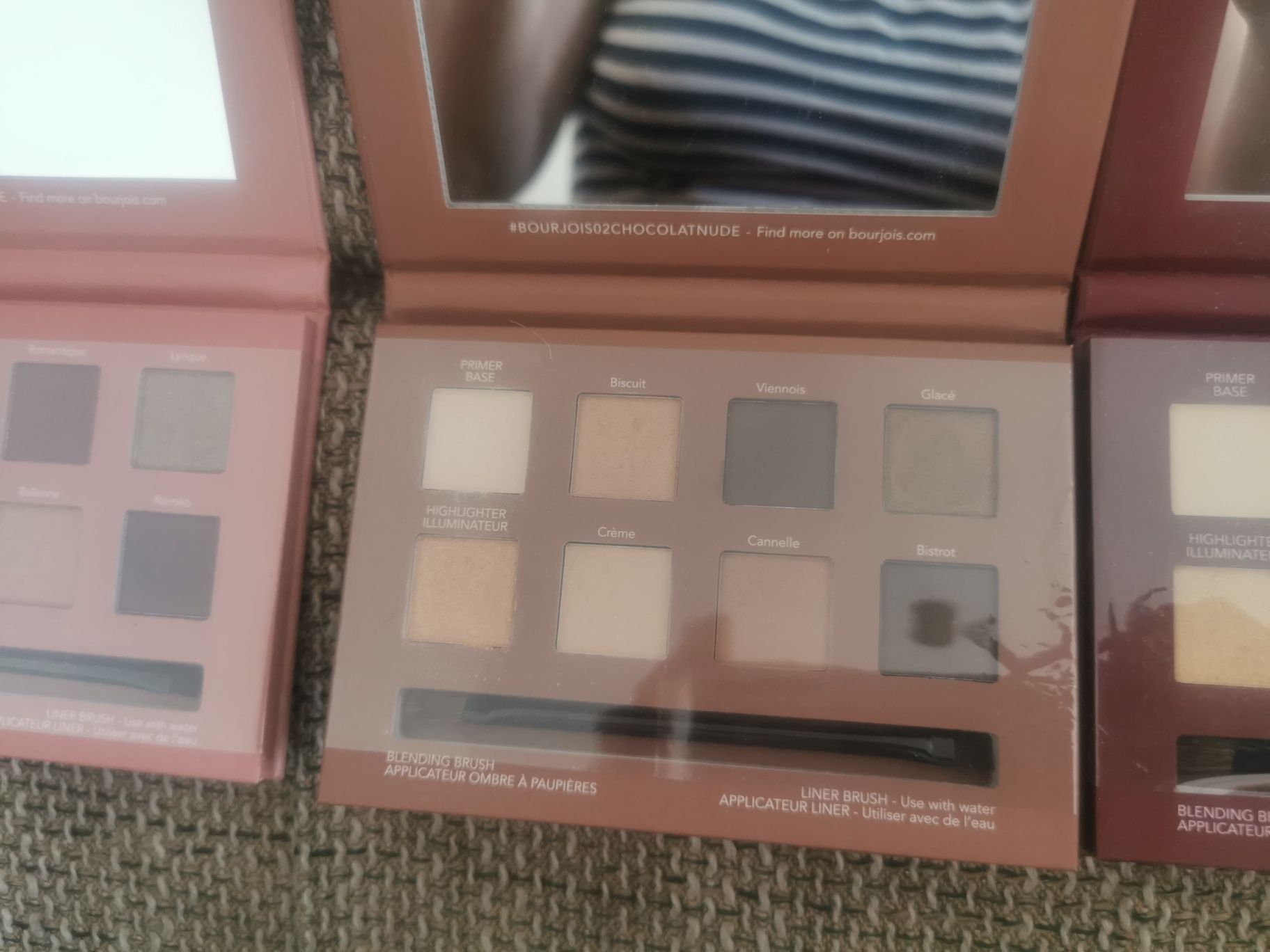 Trio palety bourjois