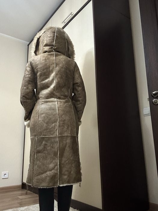 Дубленка з натурального хутра розмір 42