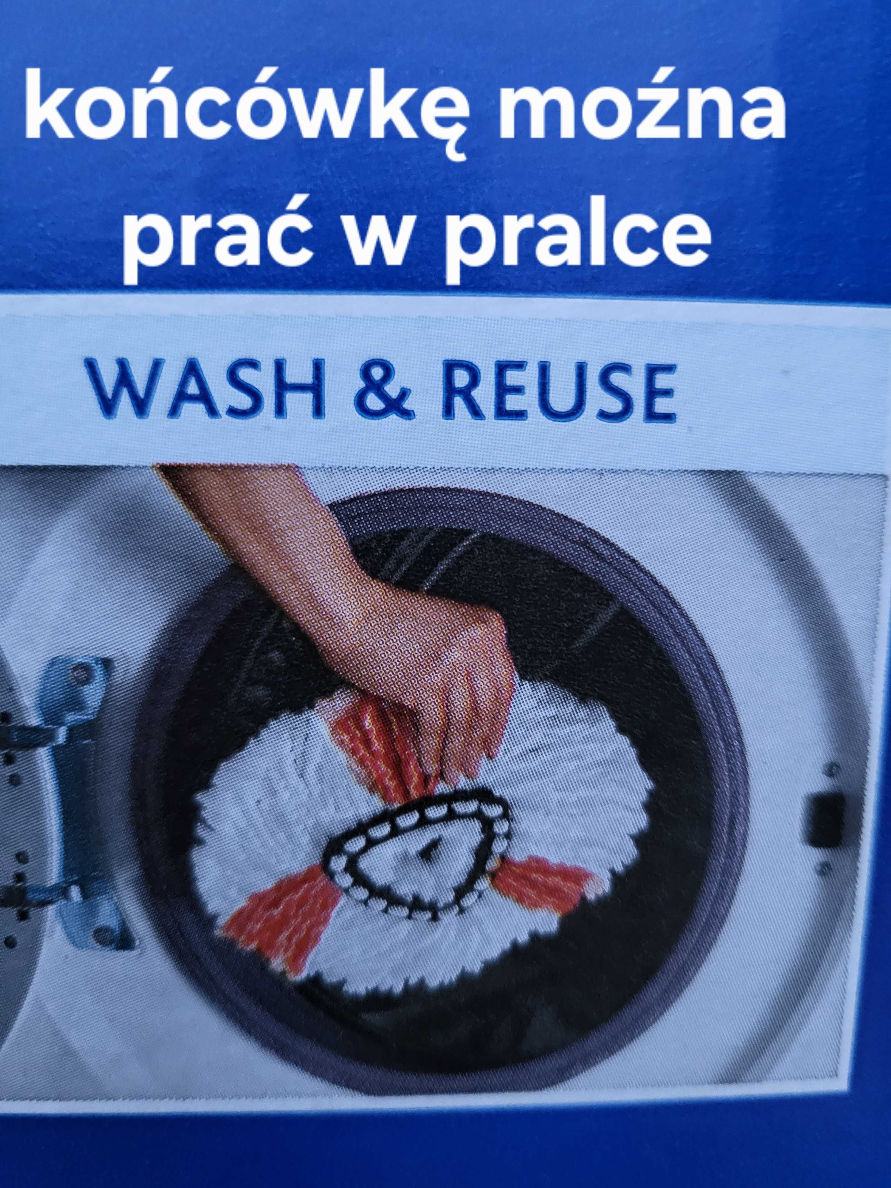 Vileda mop obrotowy + płyn do mycia podłóg Ajax / Nowy