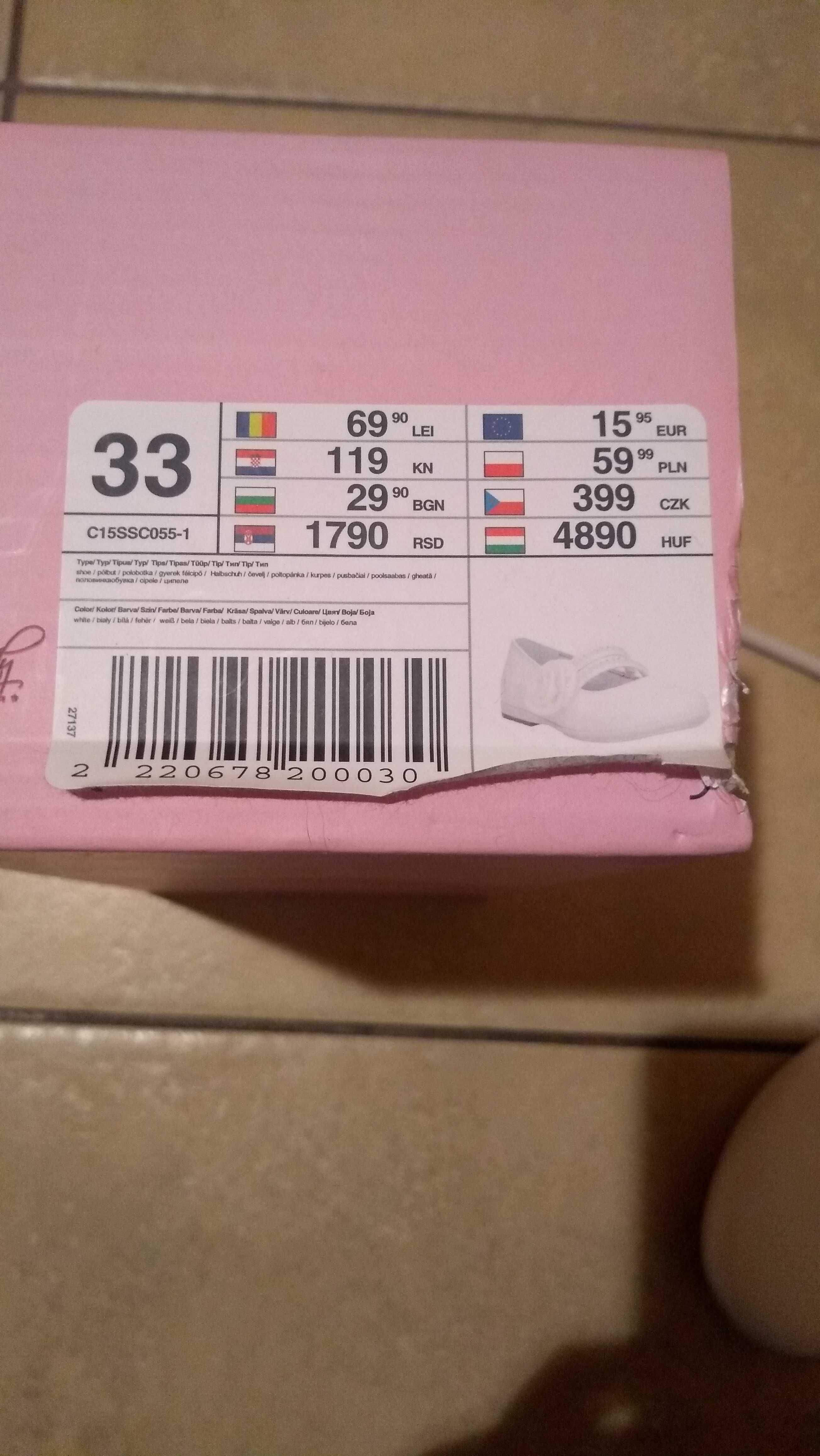 Buty do Komunii dla dziewczynki