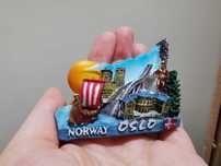 Magnes na lodówkę Norwegia Oslo