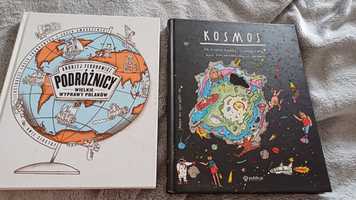 Dwie książki Kosmos i Podróżnicy
