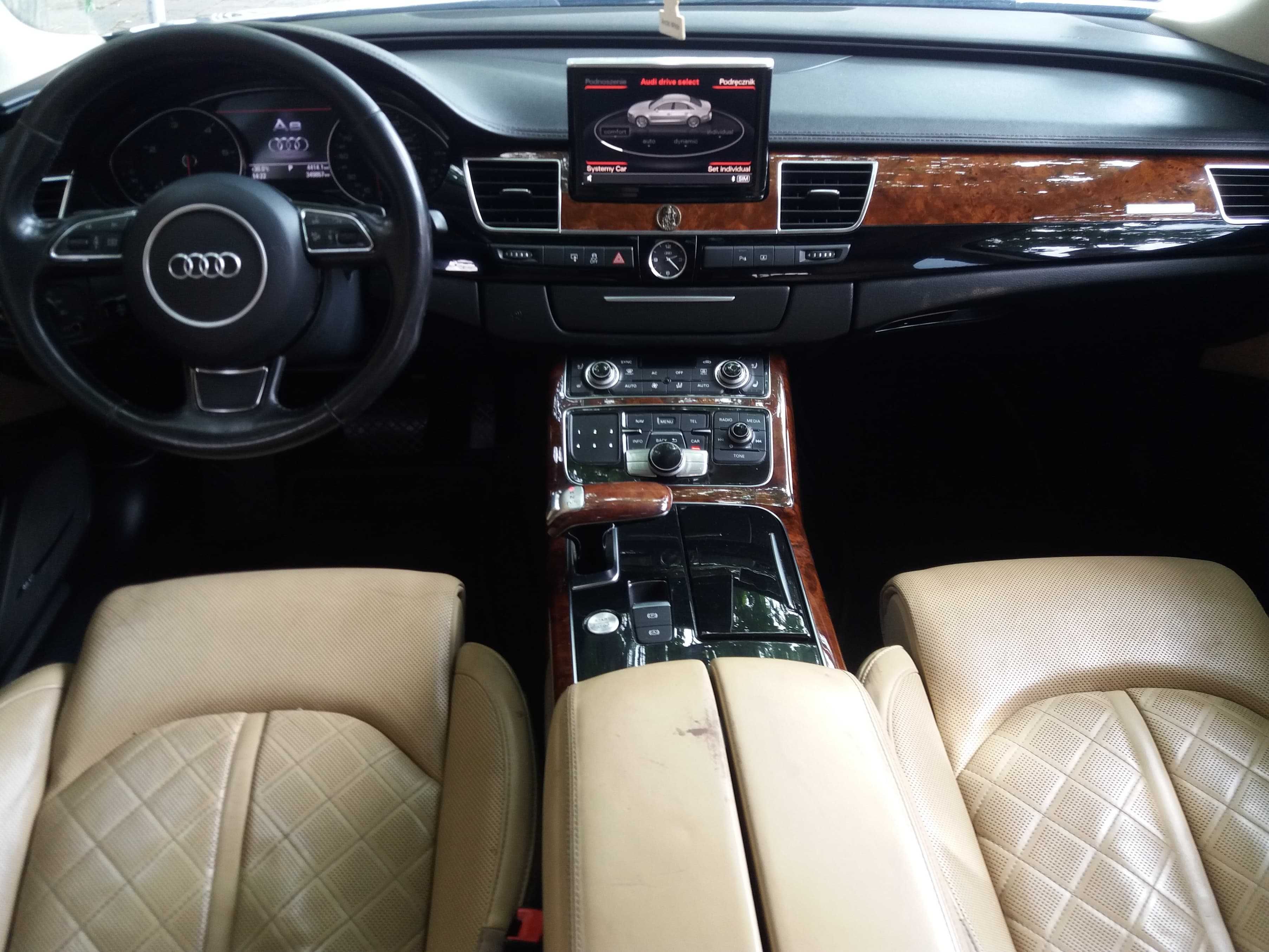 AUDI A8 D4 4.2TDI REJ PL  Radary  GWARANCJA Raty Trans