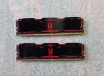 GOODRAM 8GB (2x4GB) 2666MHz CL16 IRDM X Black