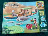 Playmobile Wiltopia - Wycieczka łodzią do manatów 71010