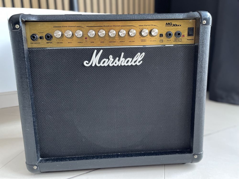 Wzmacniacz Głośnik Marshall Piecyk Gitarowy MG30Dfx
