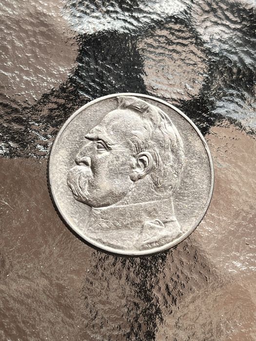 5zł Piłsudski z 1935r, bardzo ładny stan, srebrna moneta IIRP