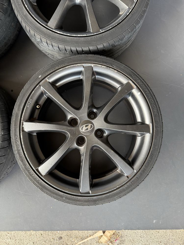 Felgi aluminiowe 17 cali et 40 4x100 7J Hyundai i20