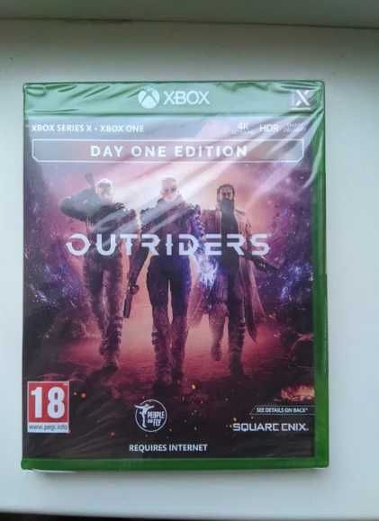 Запечатанный диск Outriders Day One Edition Xbox Series X one Новый