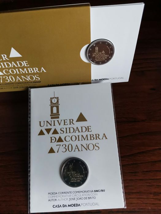 Conjunto 2 Moedas 2€ PROOF e BNC