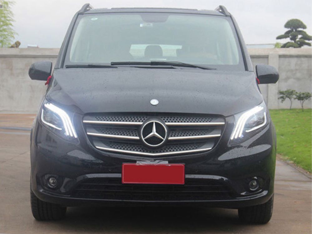 Full led фары стиль Maybach Mercedes Benz W447 Vito / V-class / Metris