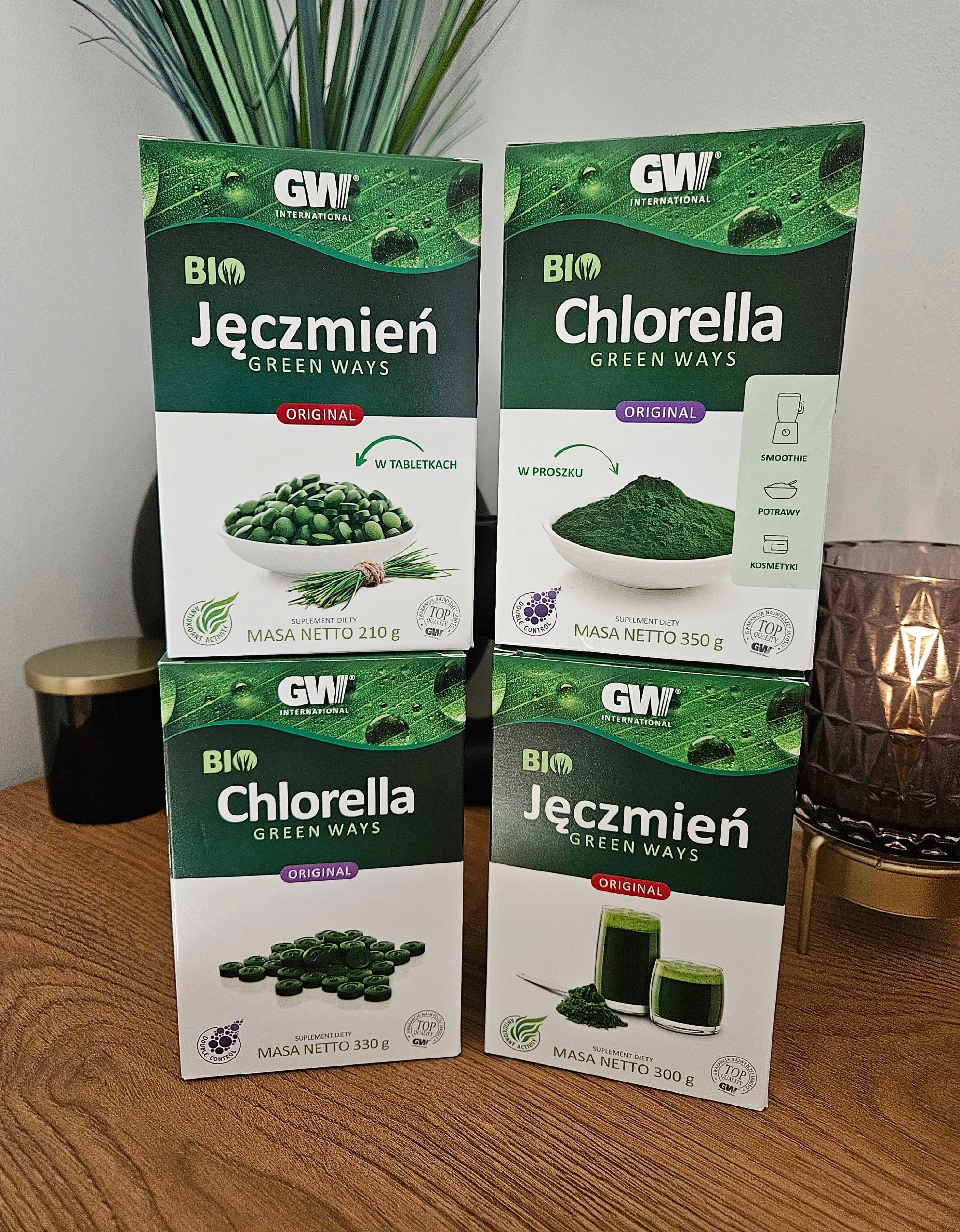 BIO Sok z młodego Jęczmienia Green Ways w tabletkach 210g