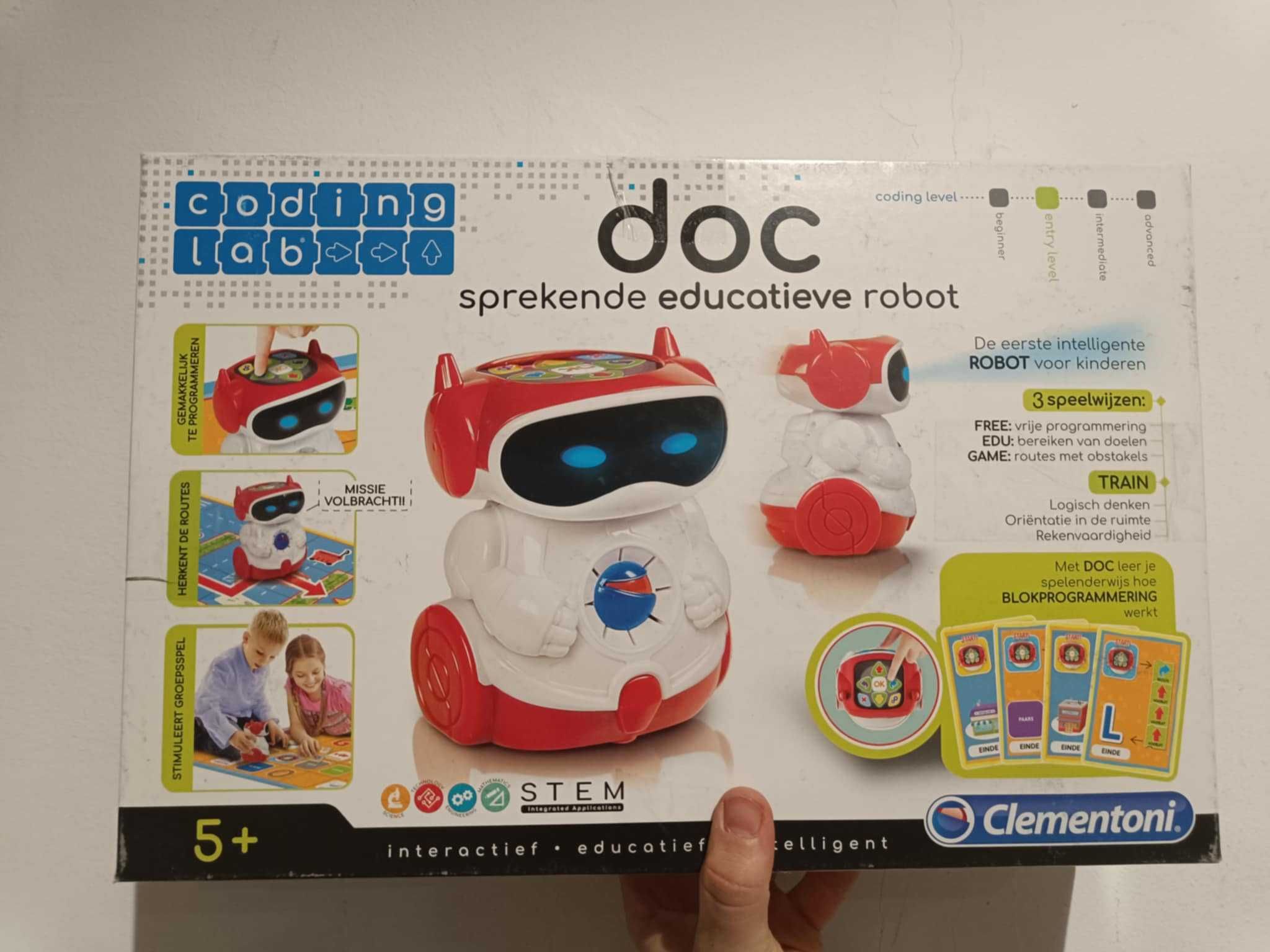 Clementoni - Doc Edukacyjny Mówiący Robot