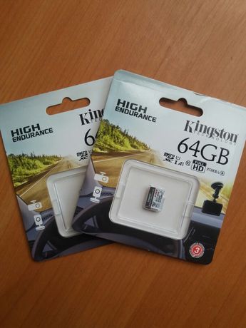 Флешка Kingston microSD на 64 GB карта пам'яті