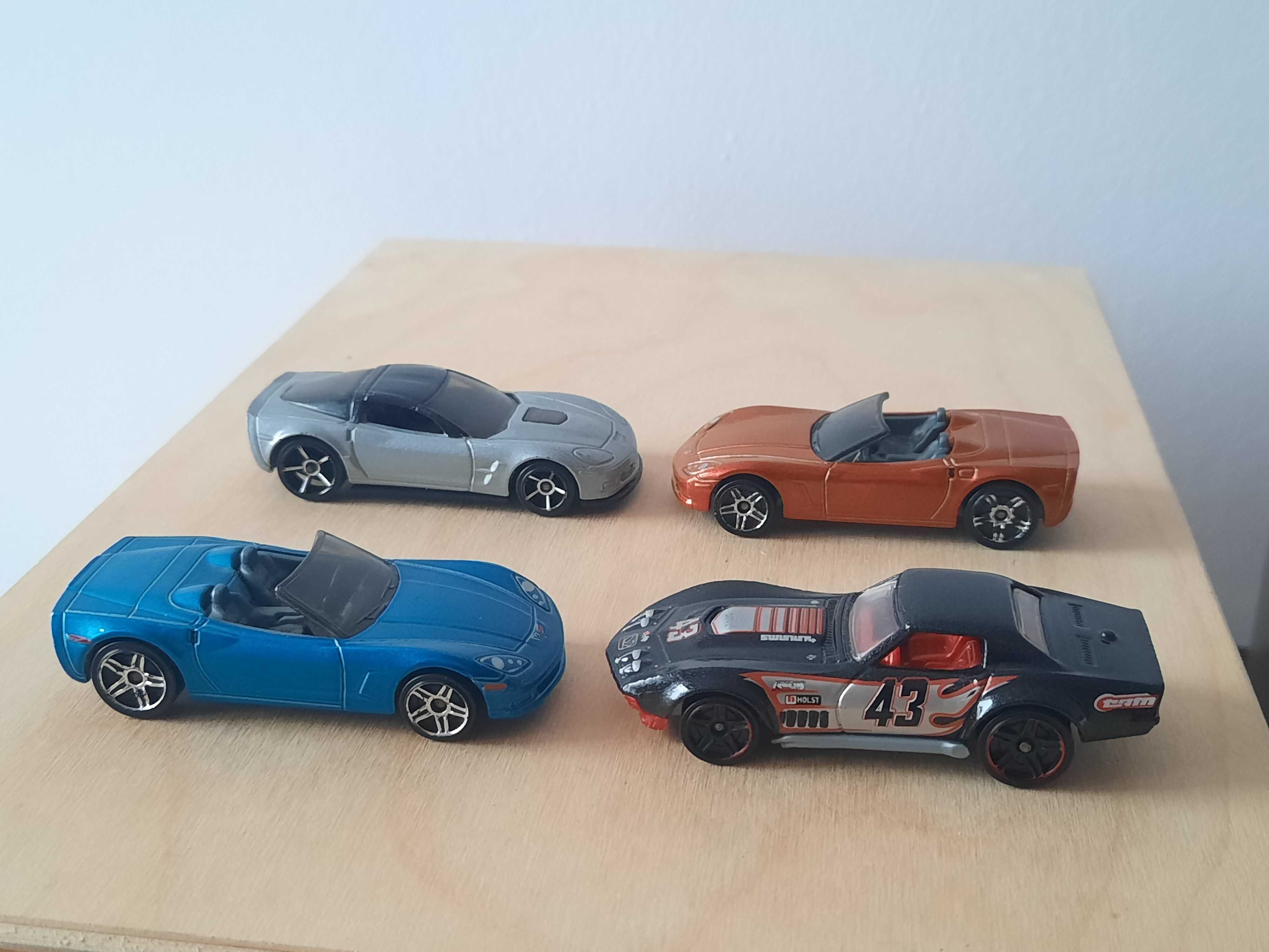 Hot Wheels Chevrolet Corvette x4