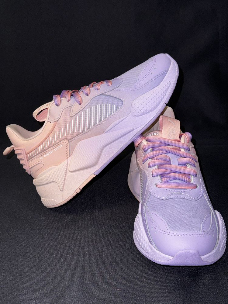 Кроссовки PUMA RS-X Faded sneakers VIOLET/PEACH