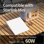 Starlink Mini блок питания 30В 2А 60Вт живлення Стврлінк Міні кабель