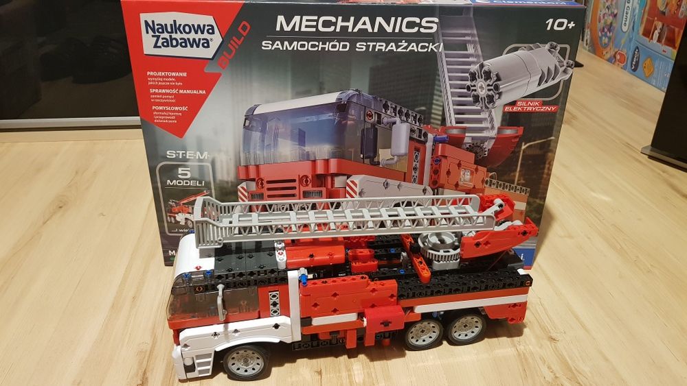 Klocki straż Clementoni technic