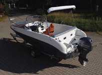 Motorówka rekreacyjna EQUINOX 560 SUNDECK + F60 FETL nowa 2025