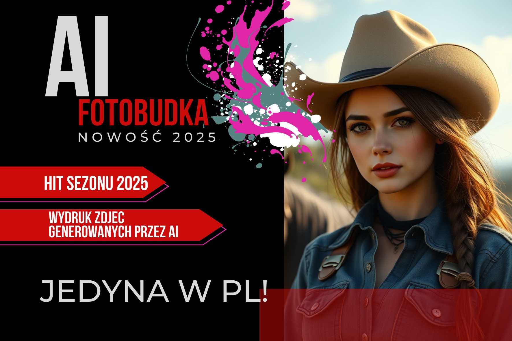 Nowość Fotobudka AI / Klasyczna / 360 / Biały Mis Foto / BarmixDrink