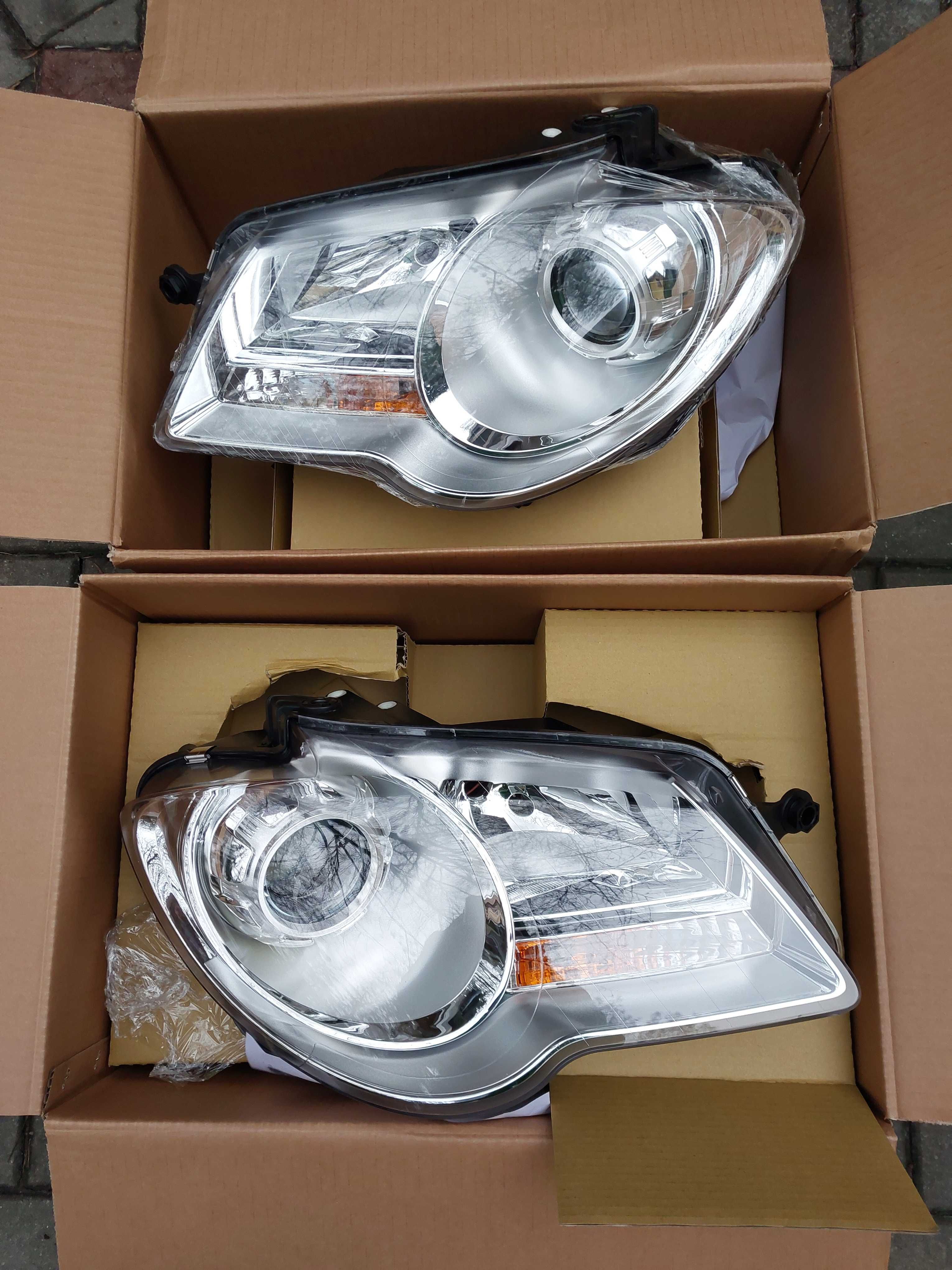 VW TOURAN 2007 + lampa przednia lewa + prawa komplet nowe