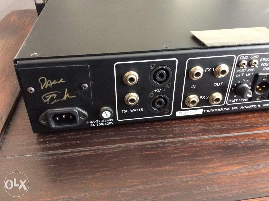 Thunderfunk TFB750 Bass Amplifier