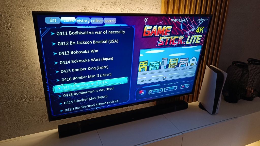 Konsola Retro HDMI, Game Stick 2 pady, Pegasus PS1 Atari itd. Mario