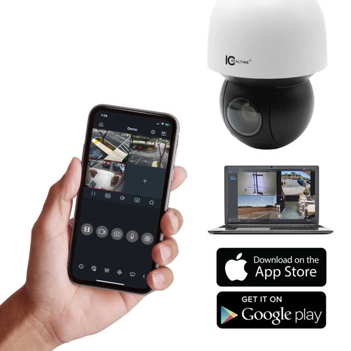 ICRealtime IPFX-P4032X-IRW2 4-MG мережева PTZ-камера з об'єктивом 32X