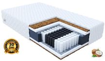 Materac Kieszeniowy sprężynowy 140x200 Kokos PREMIUM 24cm Pocket H3/H4