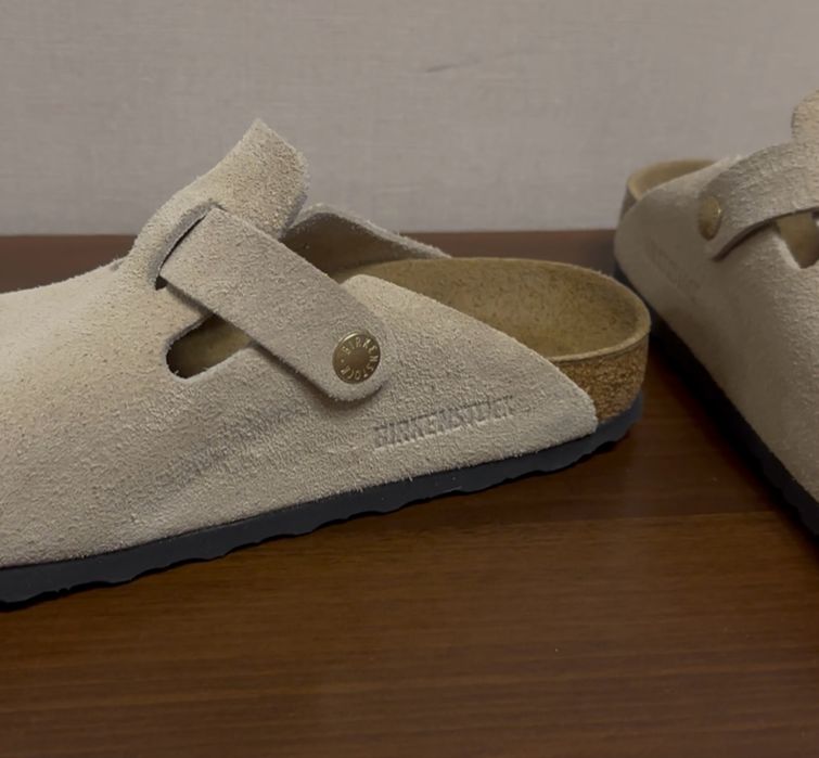 Birkenstock Boston Sandcastle — розмір 38 (24,5 см)