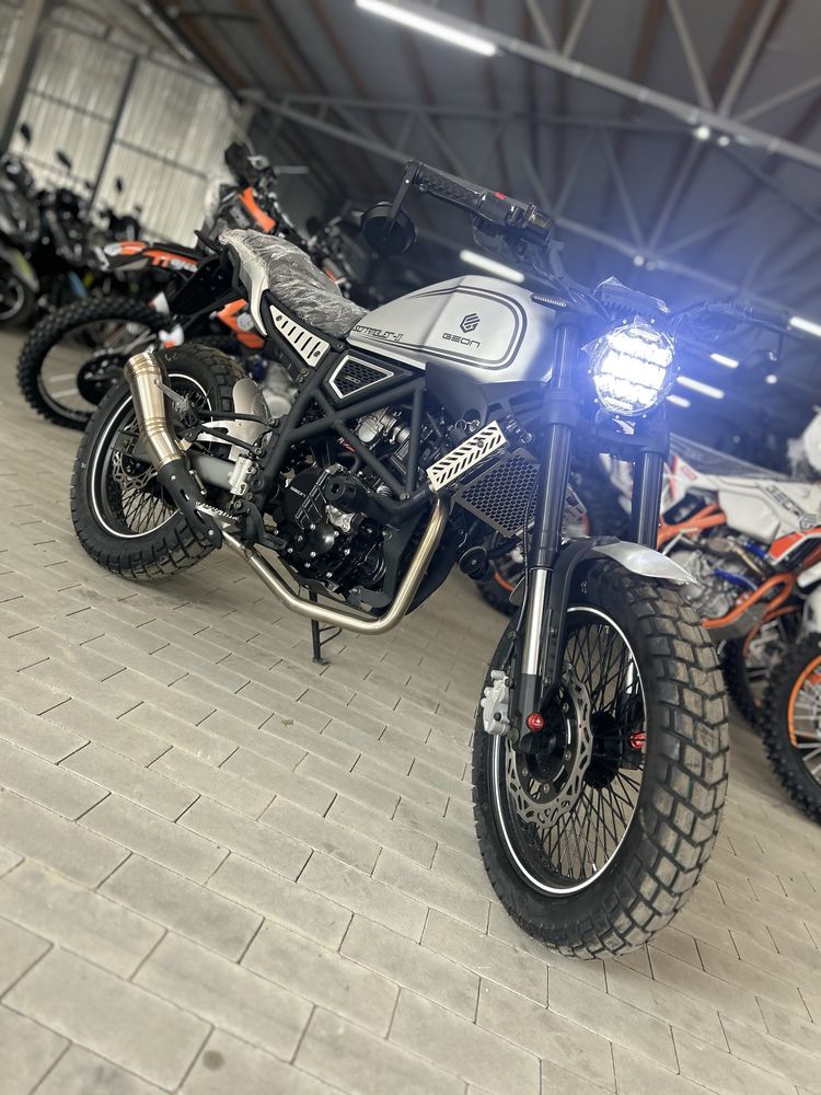 Мотоцикл Geon Scrambler 300 || покоління, Новинка 2025 року, Доставка