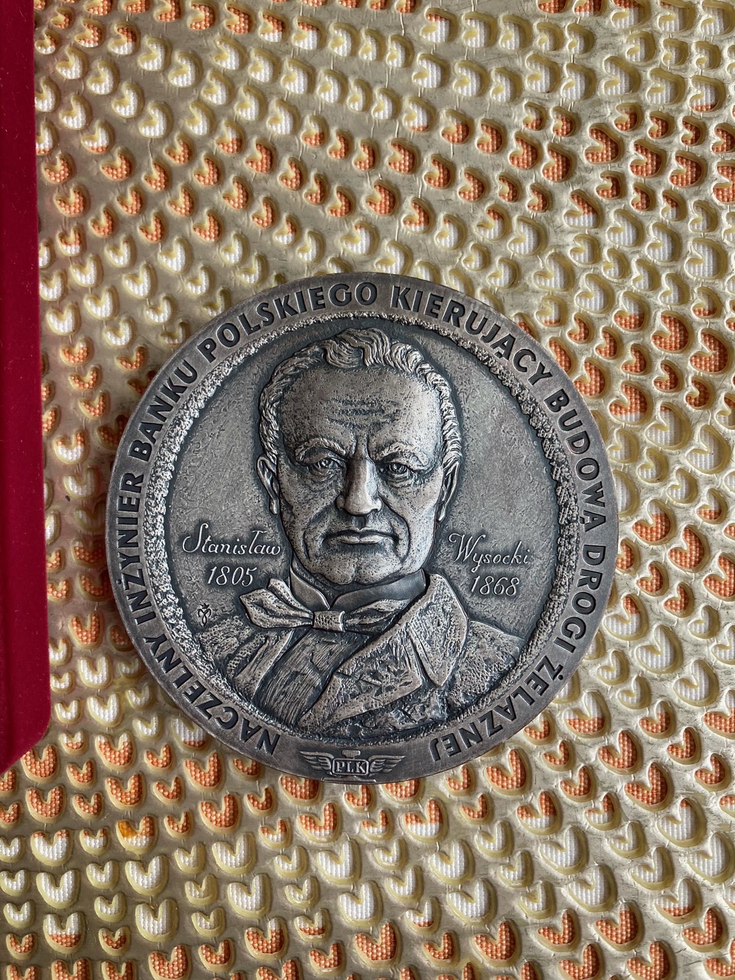 Medal Kolejowy 160 lat Drogi Żelaznej Warszawsko Wiedeńskiej