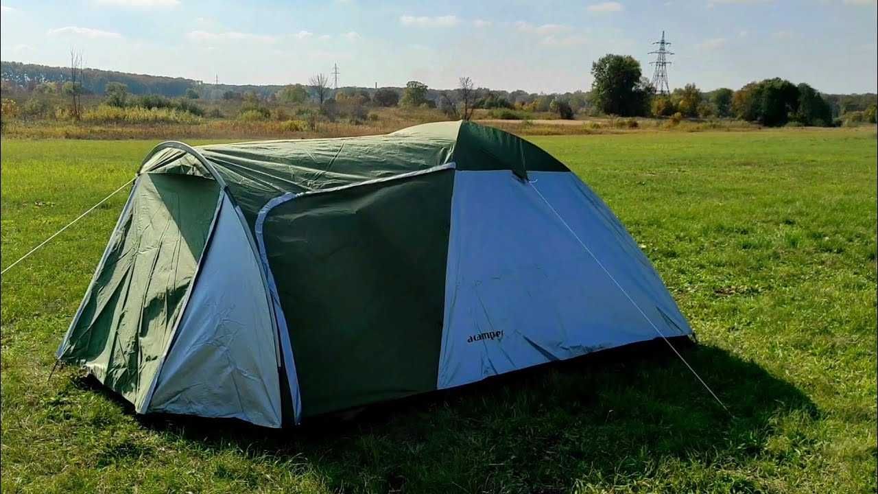Хіт! Палатка, шатер, намет 3-х та 4-х місний з тамбуром 2-х слойна